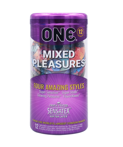 Mixed Pleasures Condom 12-Pack